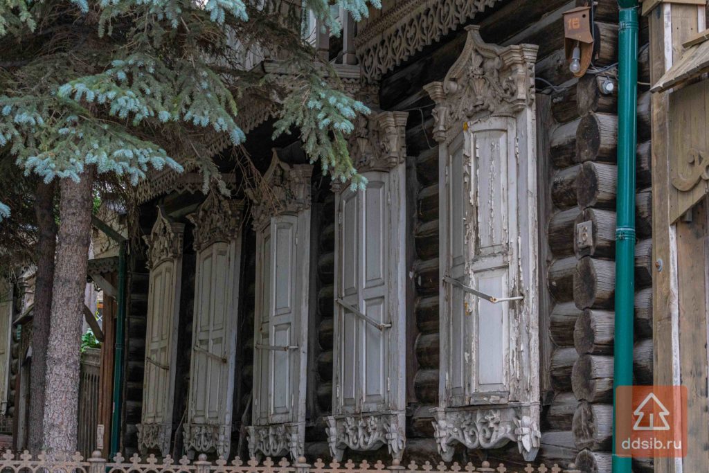 Дом купца Куликова Горького 16 Новосибирск