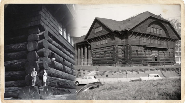 Самая большая изба в истории - Forestry Building